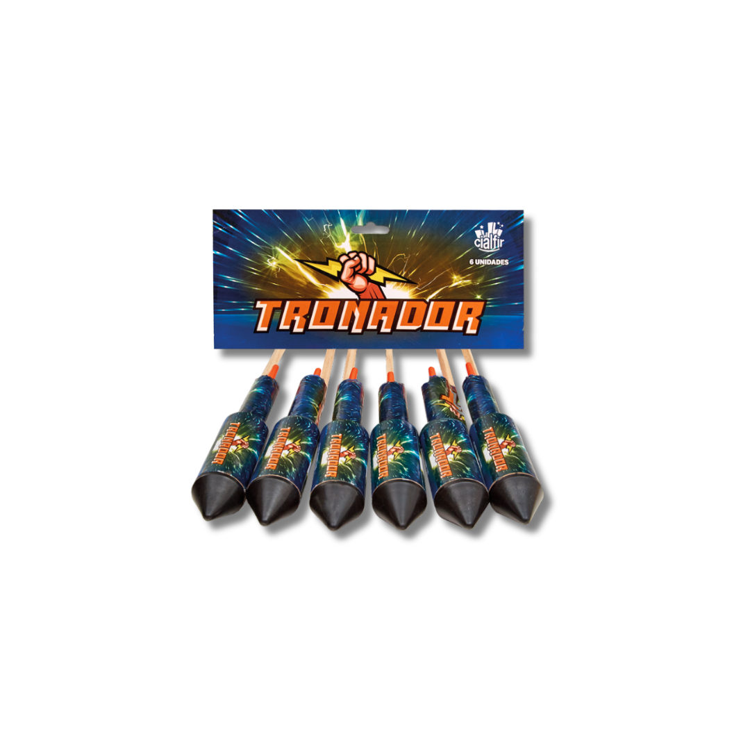 COHETES TRONADOR | 6 UNIDADES