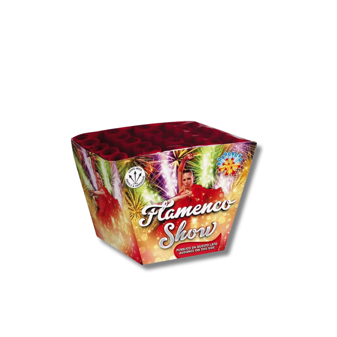 BATERÍA FLAMENCO SHOW 25 DISPAROS