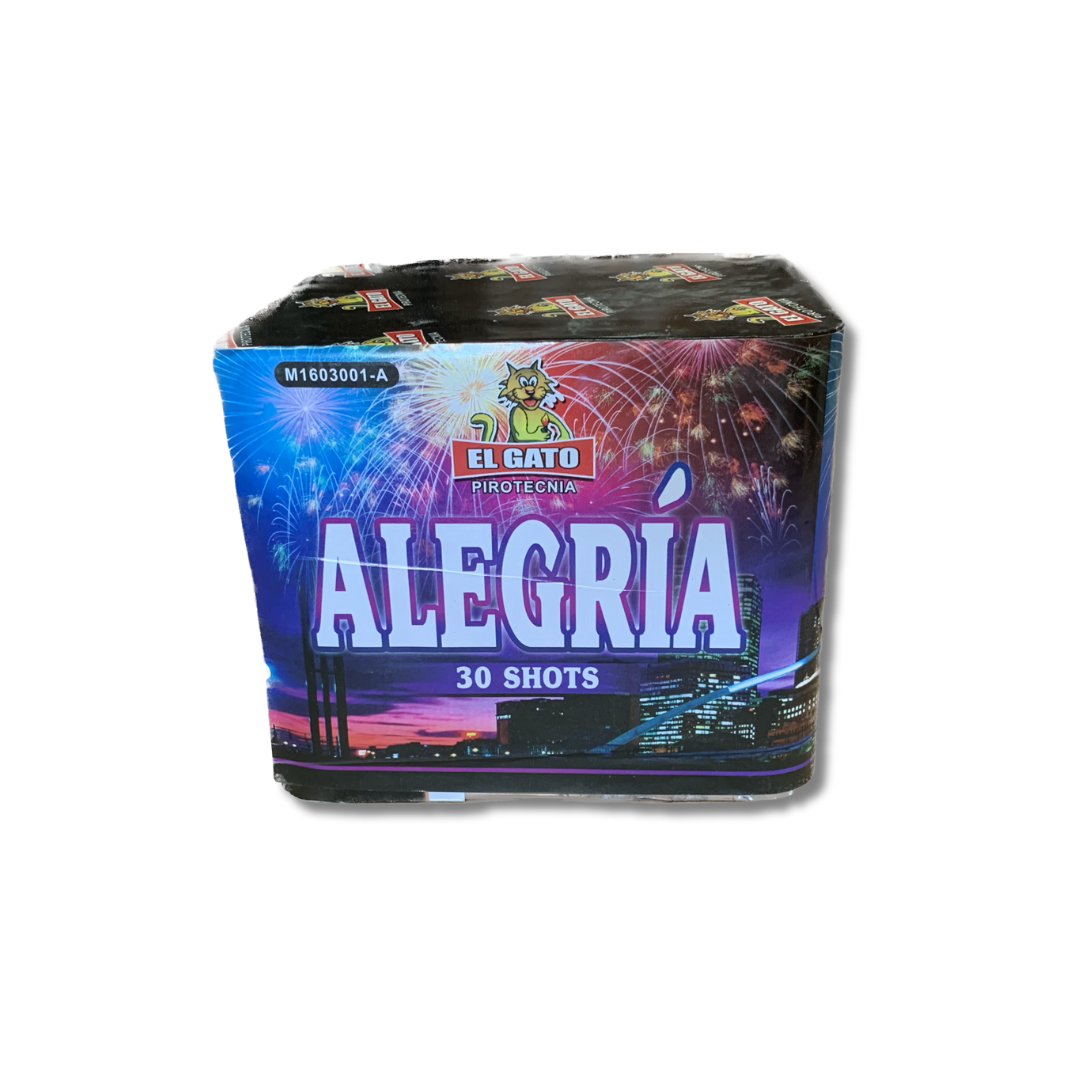 BATERIA ALEGRÍA 30 DISPAROS