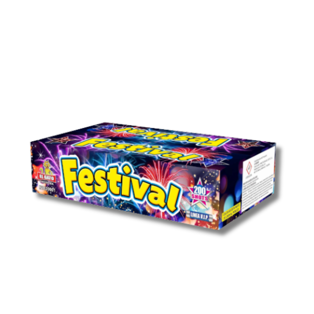 Batería Festival 200 Disparos