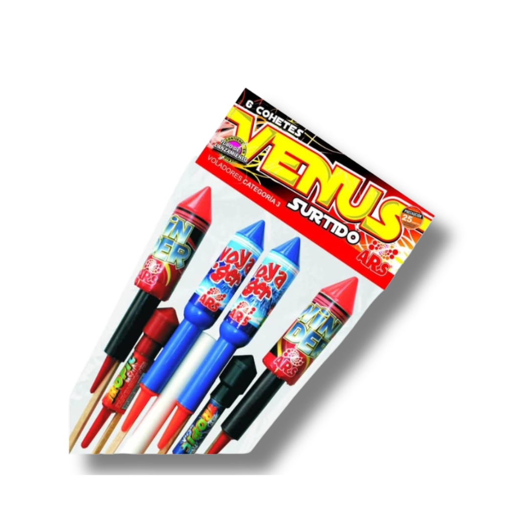 COHETES VENUS  | 6 UNIDADES