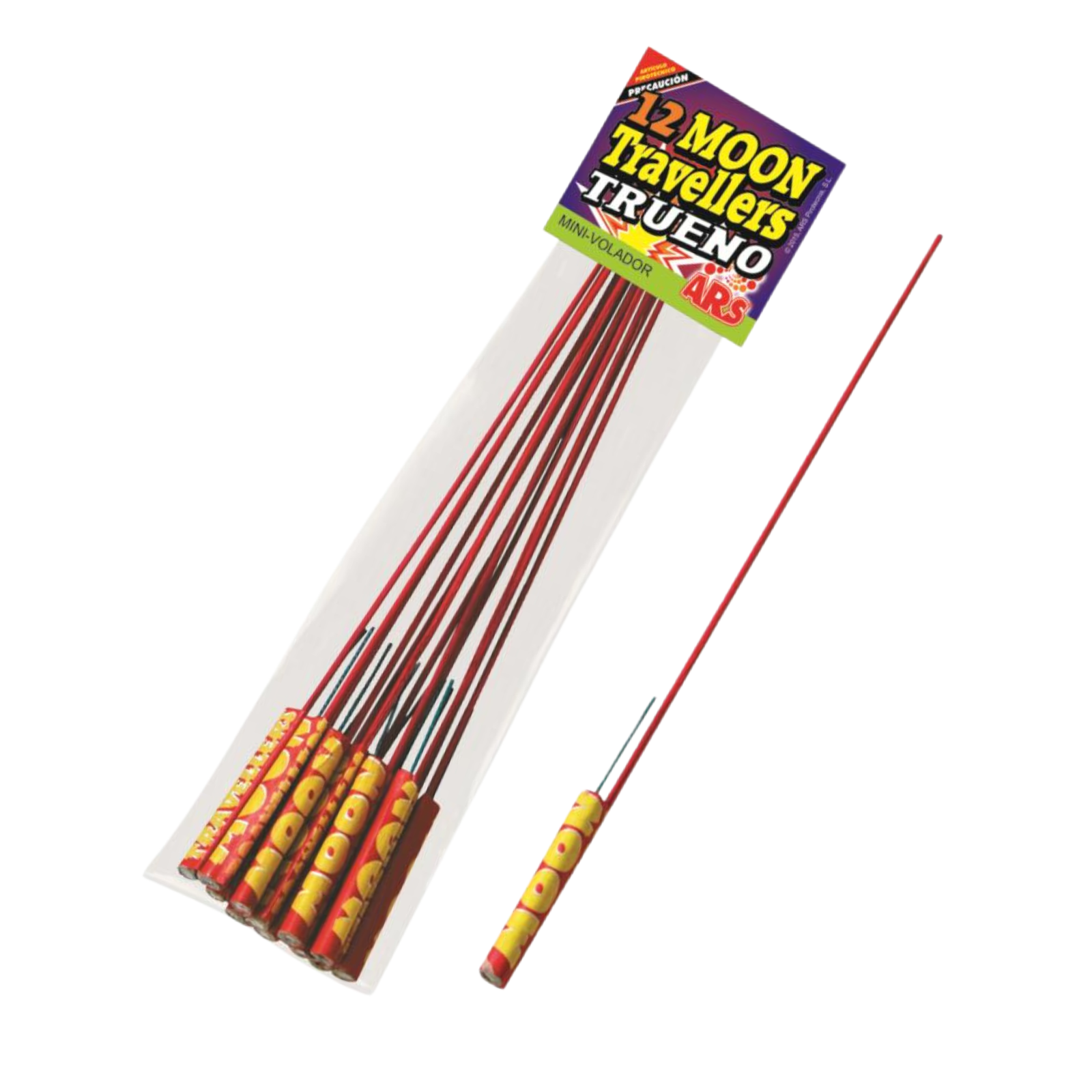 MINI VOLADORES MOON TRAVELLER – 12 UNIDADES